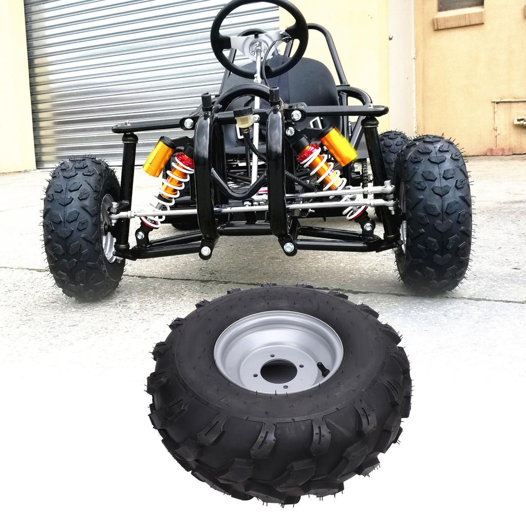 19x7-8 8 Inch Front Wheel Rim Tyre Anti Skid Rubber Tires for ATV Quad Bike Go Kart 125cc To 250cc