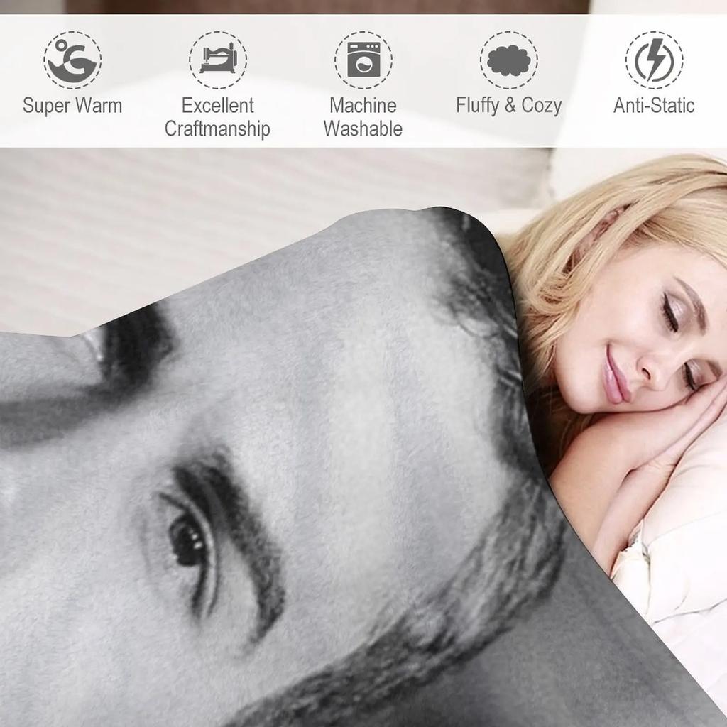theo james Throw Blanket Moving Blanket Decorative Sofa Blanket Quilt Blanket