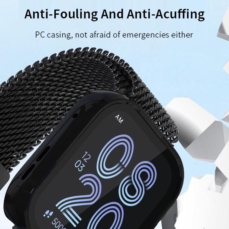 Tempered Glass Integrated PC Bumper Anti‑Scratch Watch Protective Case Cover For Huawei Watch Fit 5 Pro
