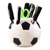 1PC Football Field Modeling Multi-functional Pen Holder - Cartoon Office Storage Artifact, German Style Desktop Organizer, Help Focus and Efficiency