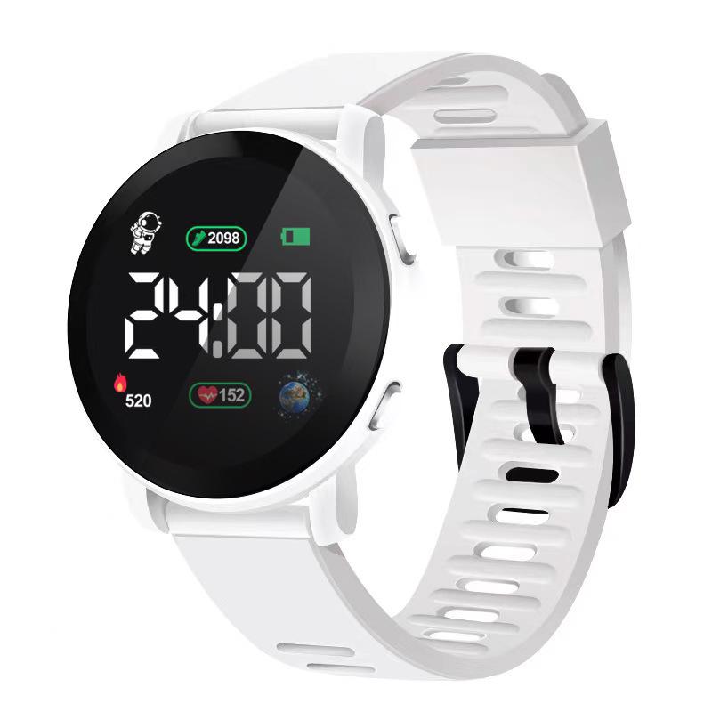 Unisex Kids' Waterproof LED Digital Watch - Multi-Function, Non-Mechanical