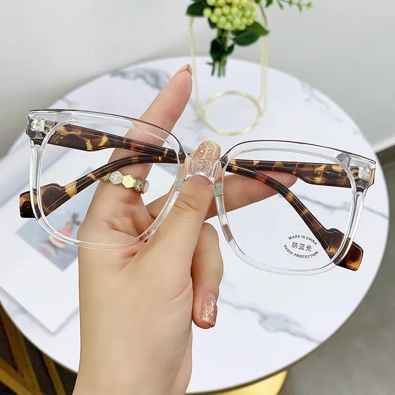 -1.0-1.5-2.0-2.5-3.0 To -6.0 Transparent Finished Myopia Glasses Men Women Black Eyeglasses Prescription Shortsighted Eyewear