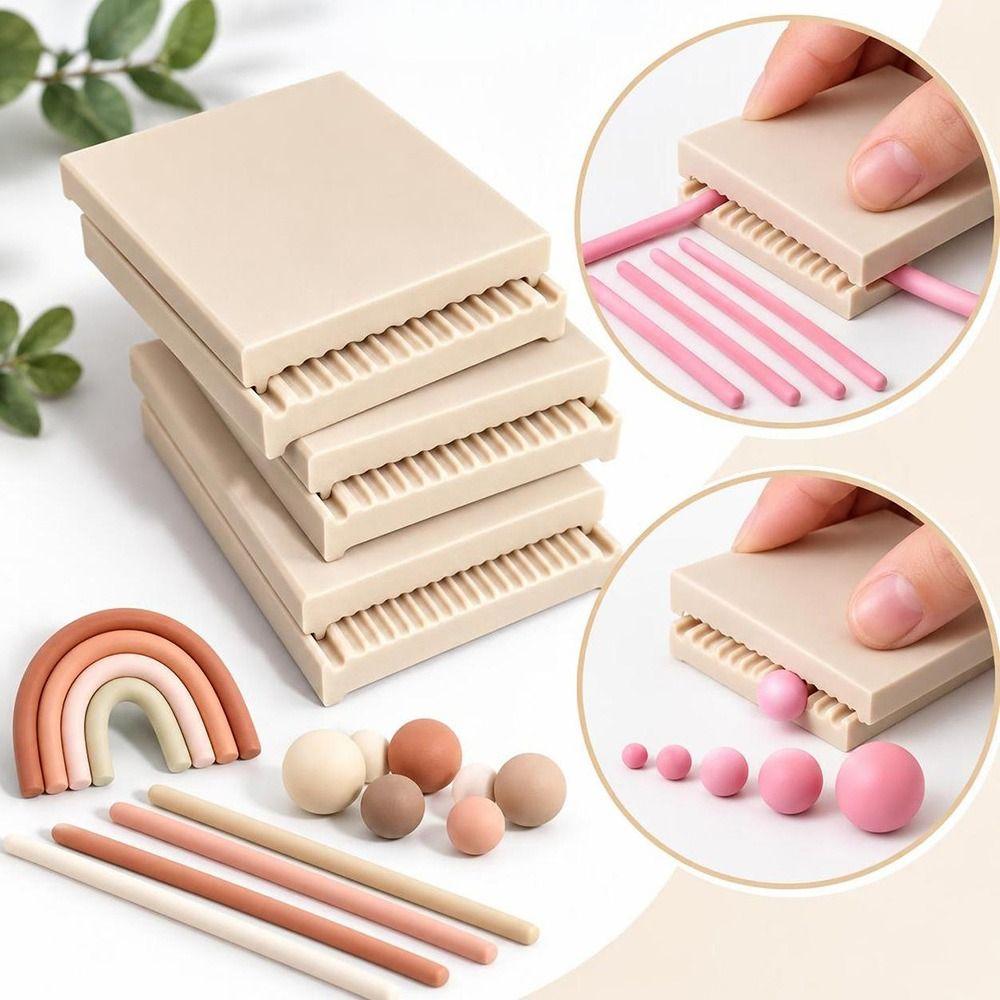 Grooved Surface Clay Strip Maker 2/2.5/3mm DIY Jewelry Making New Clay Ball Maker Craft Projects