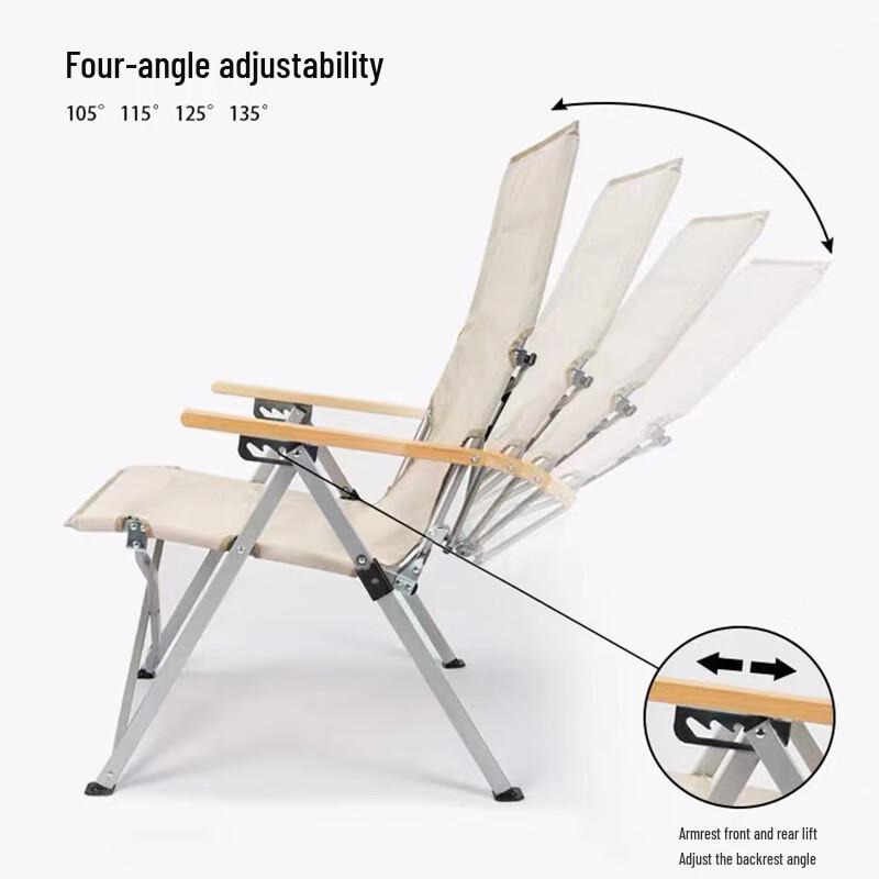 ZISIZ Outdoor Folding Beach Chair