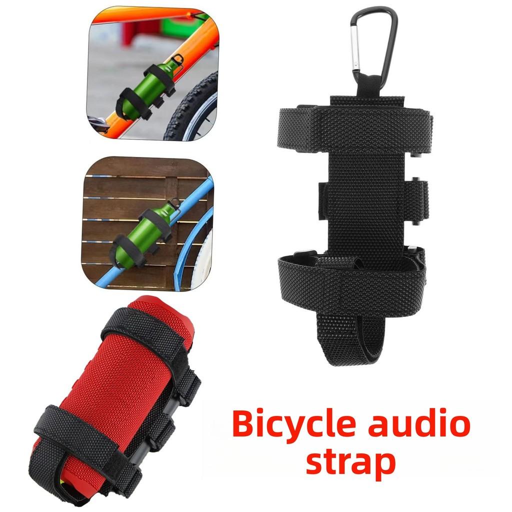 Bicycle Bluetooth Speaker Mounting Strap With Nylon Fixation For Mountain Bike And Cycling Enthusiasts