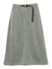 B:MING LIFE STORE by BEAMS Skirt [Special Order] Gramicci Knit Flare Skirt (S-M) Women's HEATHER_GREY M