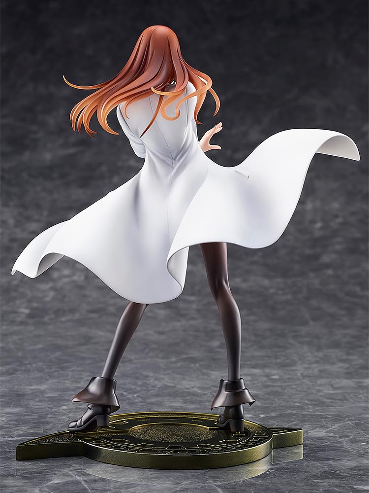 STEINS GATE Makise Kurisu [White Coat Style] 1/7 Scale Plastic Finished Product, Partially Made of ABS