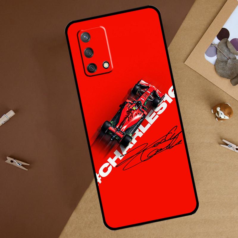 Formula 1 F1 Charles Leclerc Case For OPPO A16 A15 A5 A9 A31 A53 A52 A72 A83 A91 A93 A54 A74 A94 Find X3 X5 Pro Cover