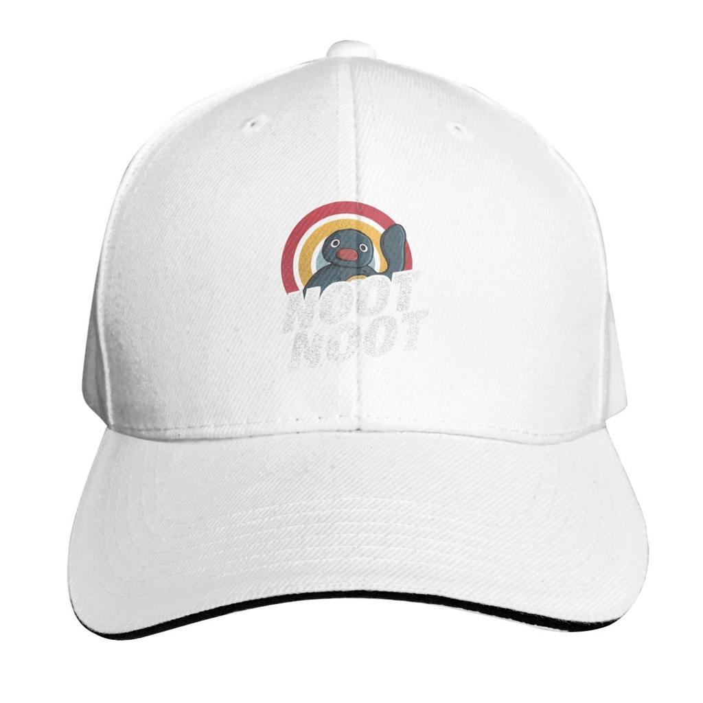 Pingu Noot Noot Logo Angery Pingu Cap Fashion Casual Baseball Caps Adjustable Hat Hip Hop Summer Unisex Baseball Hats