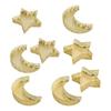 Moon Star Tray Eid Mubarak Tray Elegant Centerpiece Serving Platter for Events Family Gatherings Home Decoration Kitchen