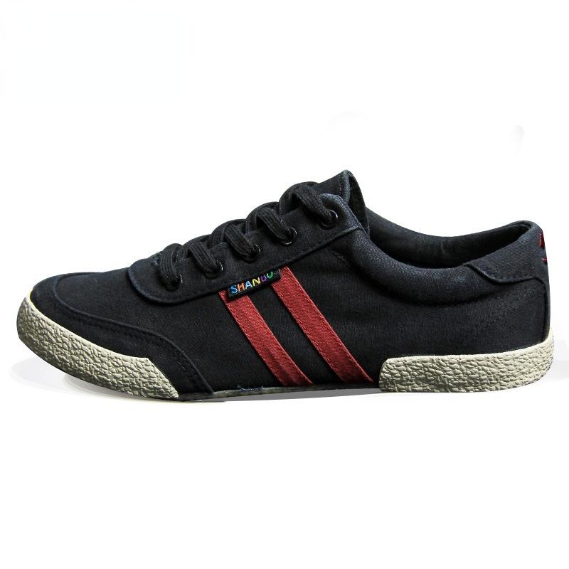 Fashion M2907 New Fashion Men's Canvas Shoes Casual Shoes Summer Breathable Versatile Skateboarding Shoes Men Foot Flat Shoes