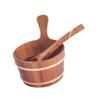 Sauna Bucket and Ladle 4L Gifts Storage Container for Home Swimming Pool