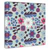 Art Deli Nordic Flower Fabric Wall Art Panel, 57 X 57 Cm