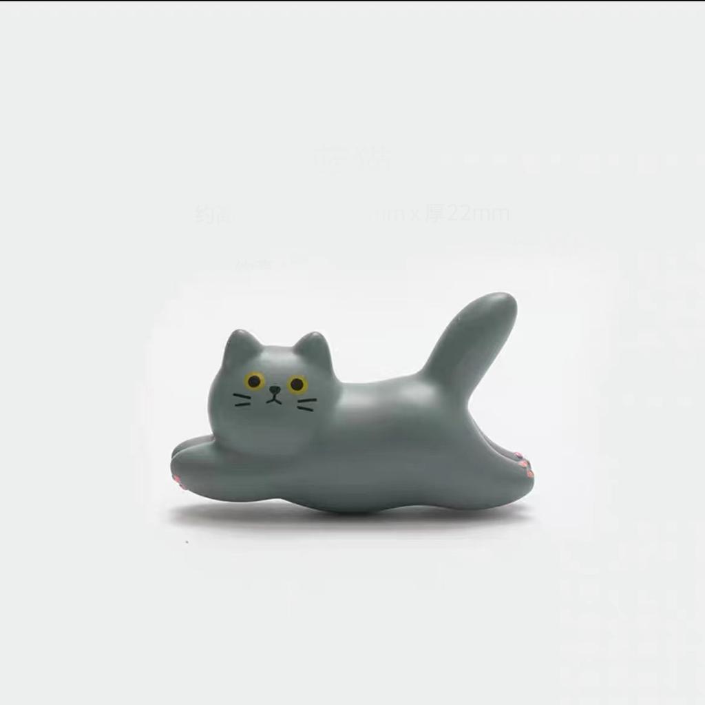 Kreativní nálepka s magnety na ledničku pro kočku Roztomilý kreslený film Samolepka na ledničku pro kočku Kawaii Zvířátko Magnety na ledničku dekorace dárek