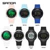 Sanda Waterproof Multifunction Luminous Sports Watch - Unisex Outdoor Fashion with Alarm Clock