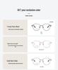 Fashionable Titanium Round Frame Eyeglasses with IP Plating