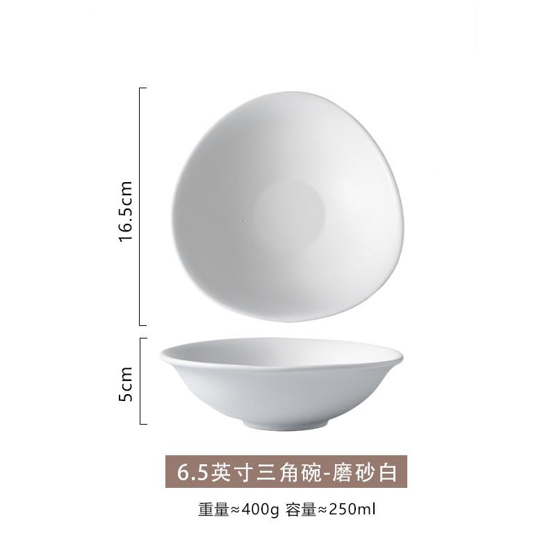 Creative Dessert Bowls, Home Soup Bowls, Hotel High-Value Rice Bowls, Japanese Salad Bowls, Ramen Bowls, Ceramic Tableware