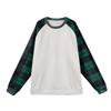 Men's Christmas Raglan Crewneck Fleece Sweatshirt