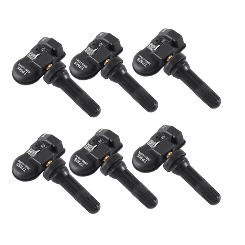 

6Pcs For Autel MX Sensor 433 315MHZ TPMS Sensor Tire Pressure Repair Tools Scanner Maxitpms Monitor Programming Sensor чорний