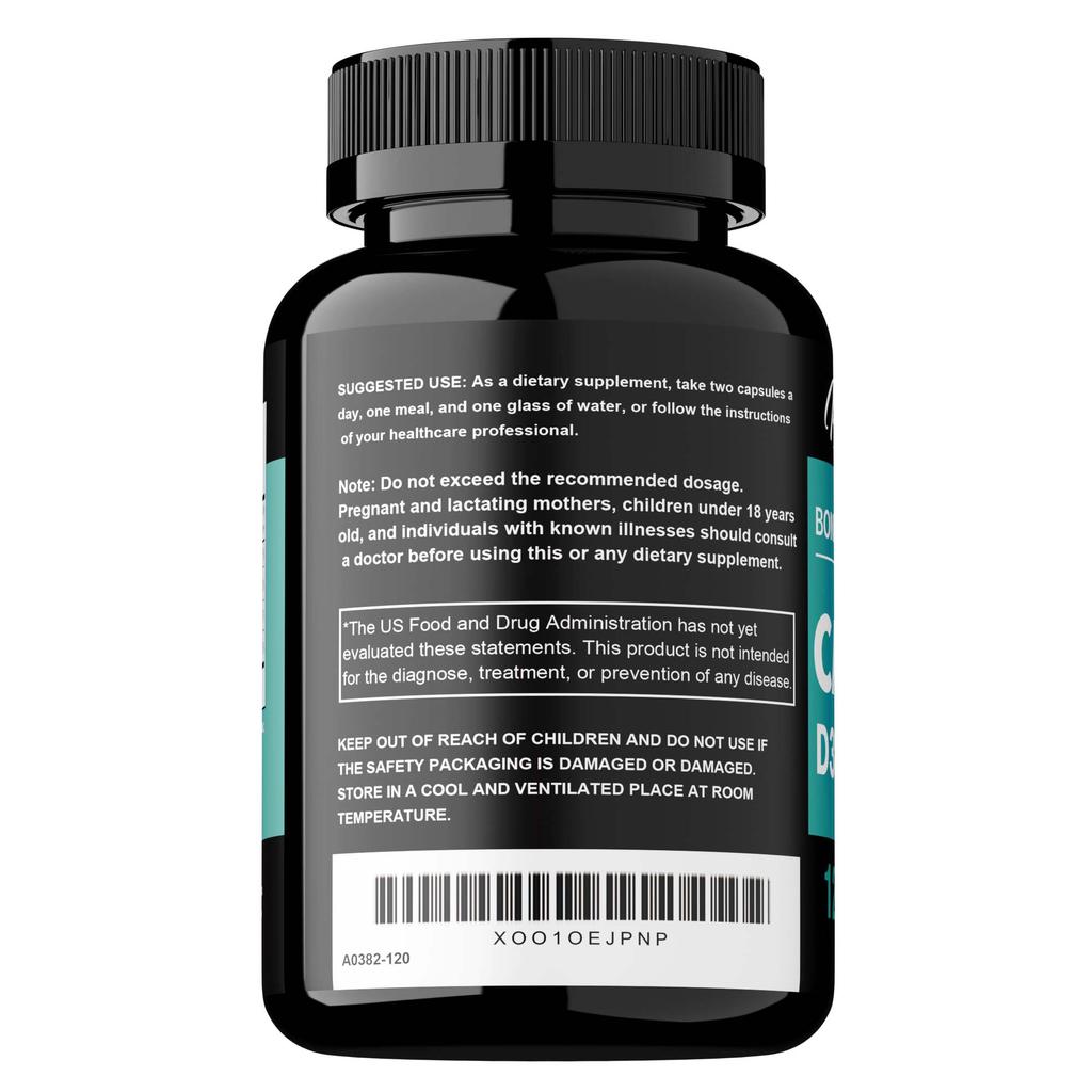 4-i-1 Kalcium - med Vitamin D3, K2, B12 - Ben Muskler Immunförsvar Hälsa