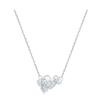 Camellia Niche Love Elegant Clavicle Chain Exquisite and High-end Student Simple Versatile Necklace Alloy Necklace Women's Style TX2312142A