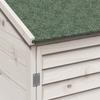 Garden Shed White 59 x 56 x 113.5 cm Solid Spruce Wood