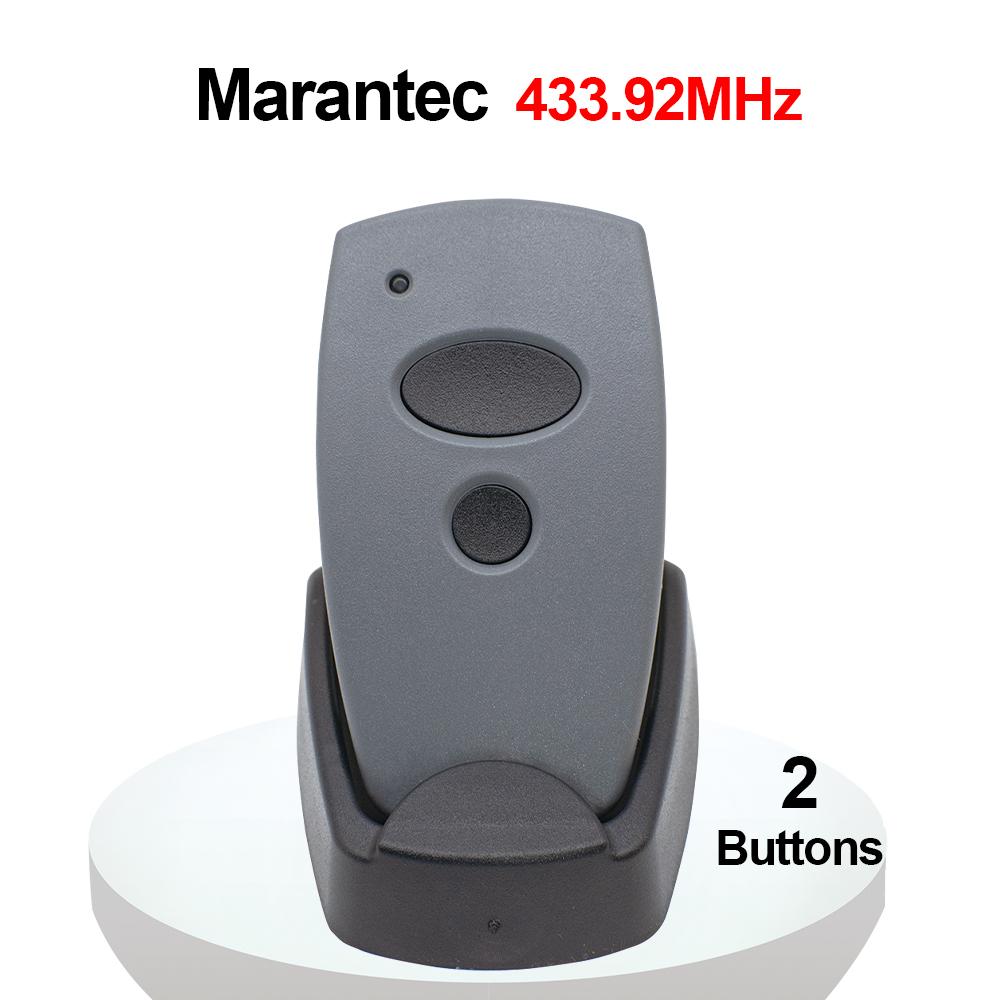Marantec 433MHz Garage Door Remote Control 433.92MHz Fixed Code Gate Keyfob Transmitter