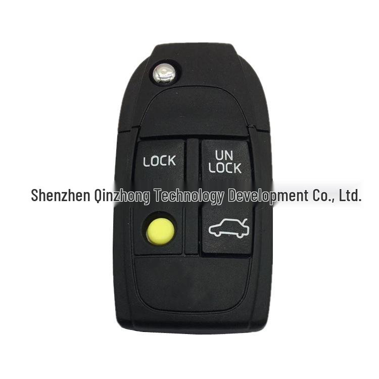 Volvo 4-Button Folding Smart Remote Key Shell