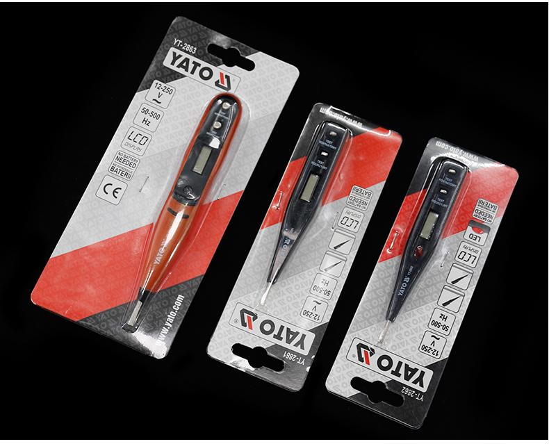 YATO Multifunction Electric Circuit Tester with Digital Display