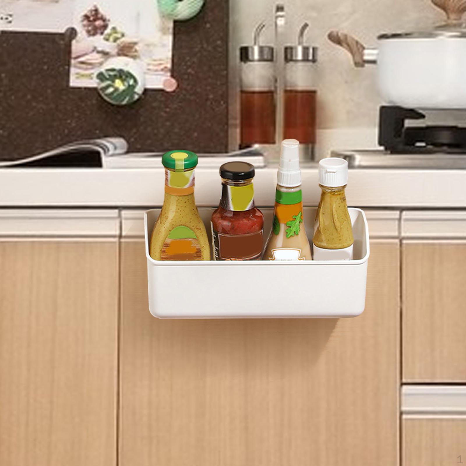 Органайзер на двери шкафа держатель для имбирного чеснока подвесная корзина плавающие полки для лука white 256x10x10cm 798₽