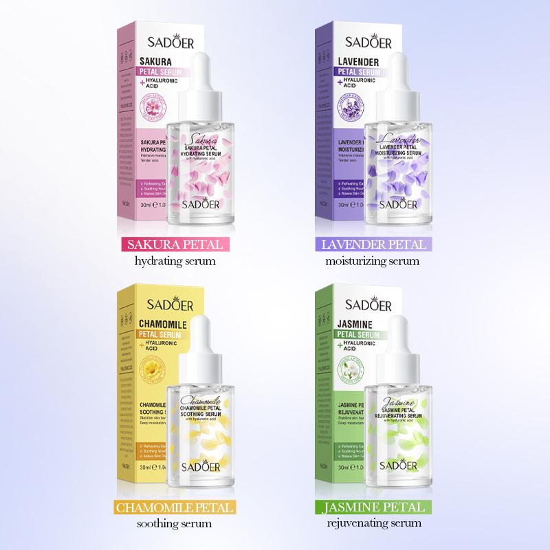 Lavender Petal Serum 30ml Hydrating Moisturizing Moisturizing Serum Skin Care Products