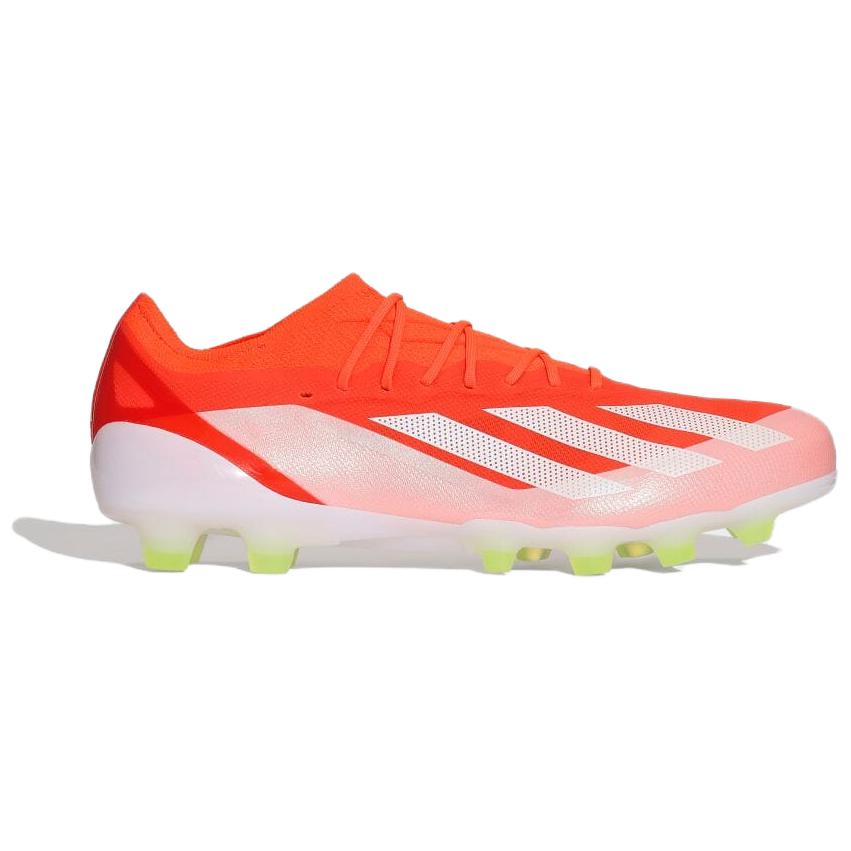 Adidas X Crazyfast Soft Comfortable Hg (Rubber Short Studs) Durable Soccer Shoes Men Soccer Shoes Orange IF0652
