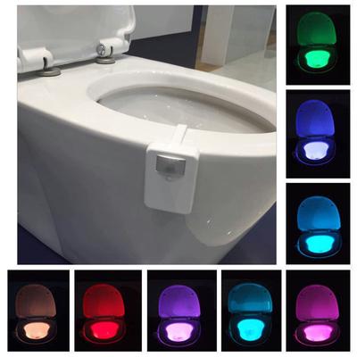 16 Farbenwechsel Großer Winkel Intelligenter Sensor Toilettenlampe für die Beleuchtung