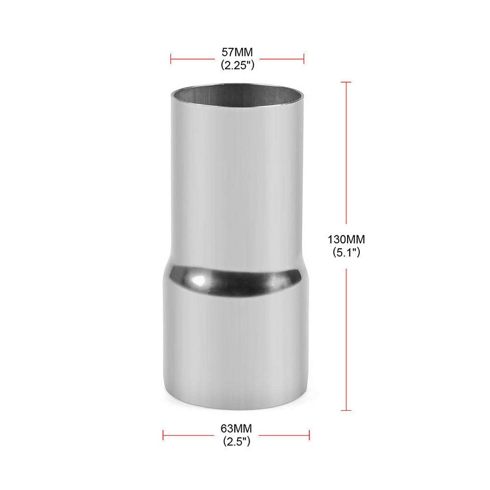 Exhaust pipe adapter, stainless steel exhaust pipe connector, exhaust tube