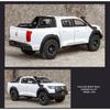 1/24 Great Wall Motor POER Pickup Model de mașină din aliaj din metal turnat sub presiune Vehicule de teren, model de mașină, simulare, lumină sonoră, jucărie pentru copii, cadou