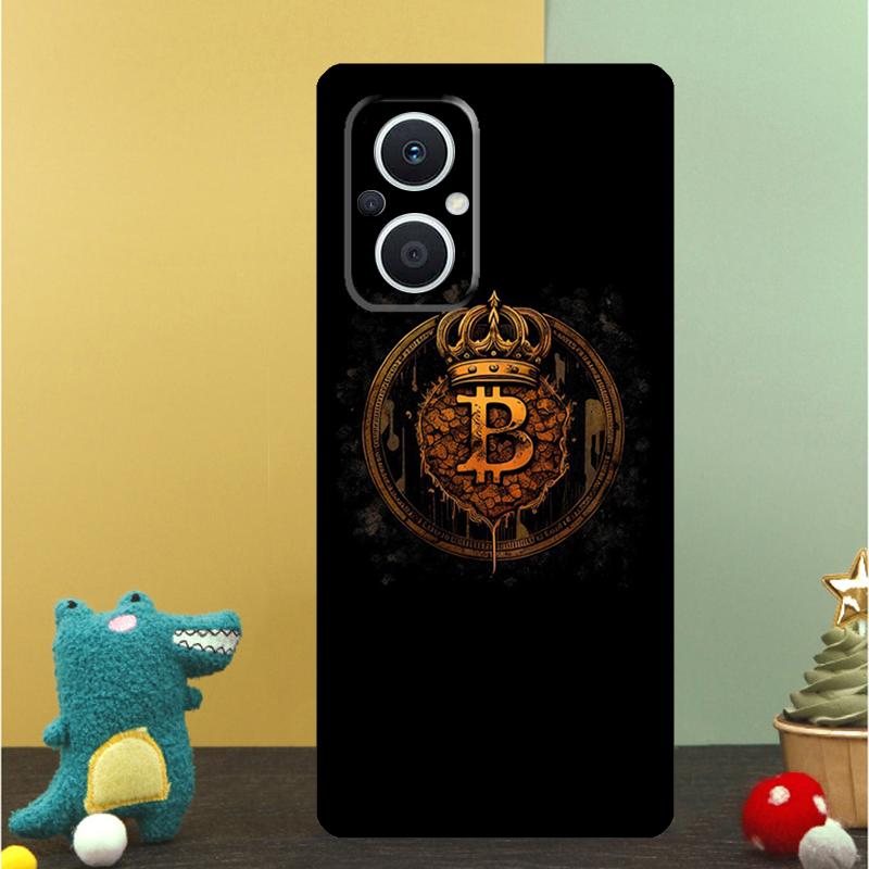 Bitcoin BTC Case For OPPO Reno 7 8 10 Pro 13 13F 12 11 F 8T OPPO Find X8 Pro X6 X3 X5 Lite Cover Shell