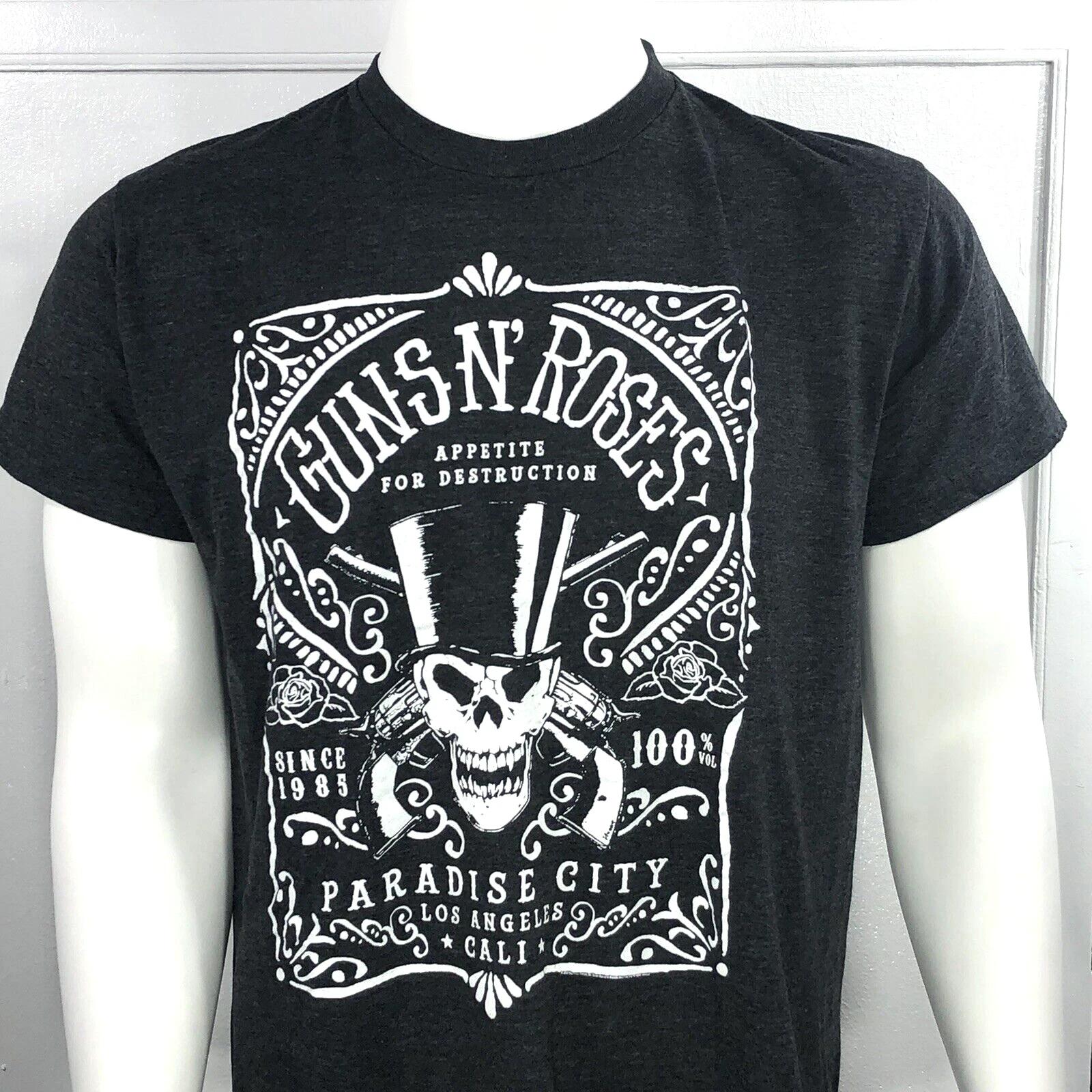 Guns N Roses T-shirt Mens Size M Paradise City Los Angeles XL