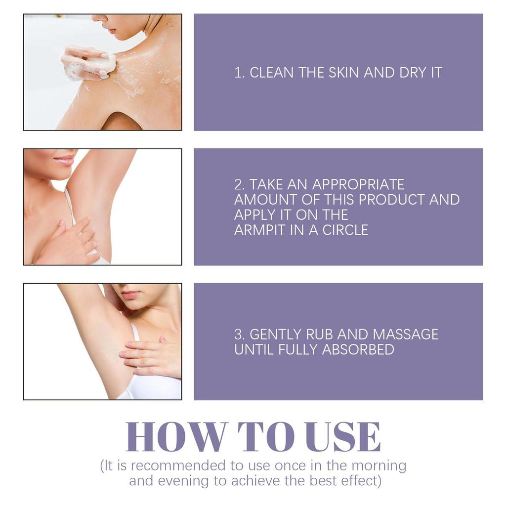 Underarm Whitening Cream Skin Smooth Lightening Cream Deodorant Serum For Underarm Body Intimate Area,Private Parts,Bikini Area