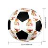 Sarah Kay Indoor Soccer Ball Colorful Machine Stitched PVC Size 5 Team Training Competition Ready Durable High-Bounce Cool Sports Gift