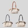Fashionable Dumpling Bag Large-capacity Single-shoulder Handbag Commuter Pleated Tote Bag