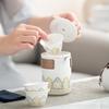 Portable Ceramic Outdoor Travel Tea Set