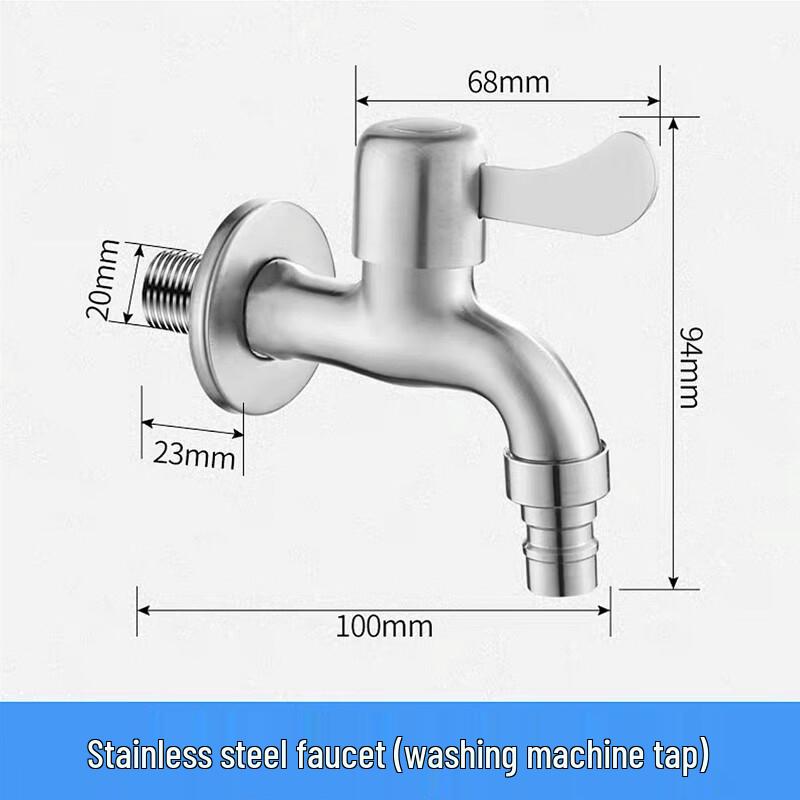 Jucheng Stainless Steel Quick-Open Faucet