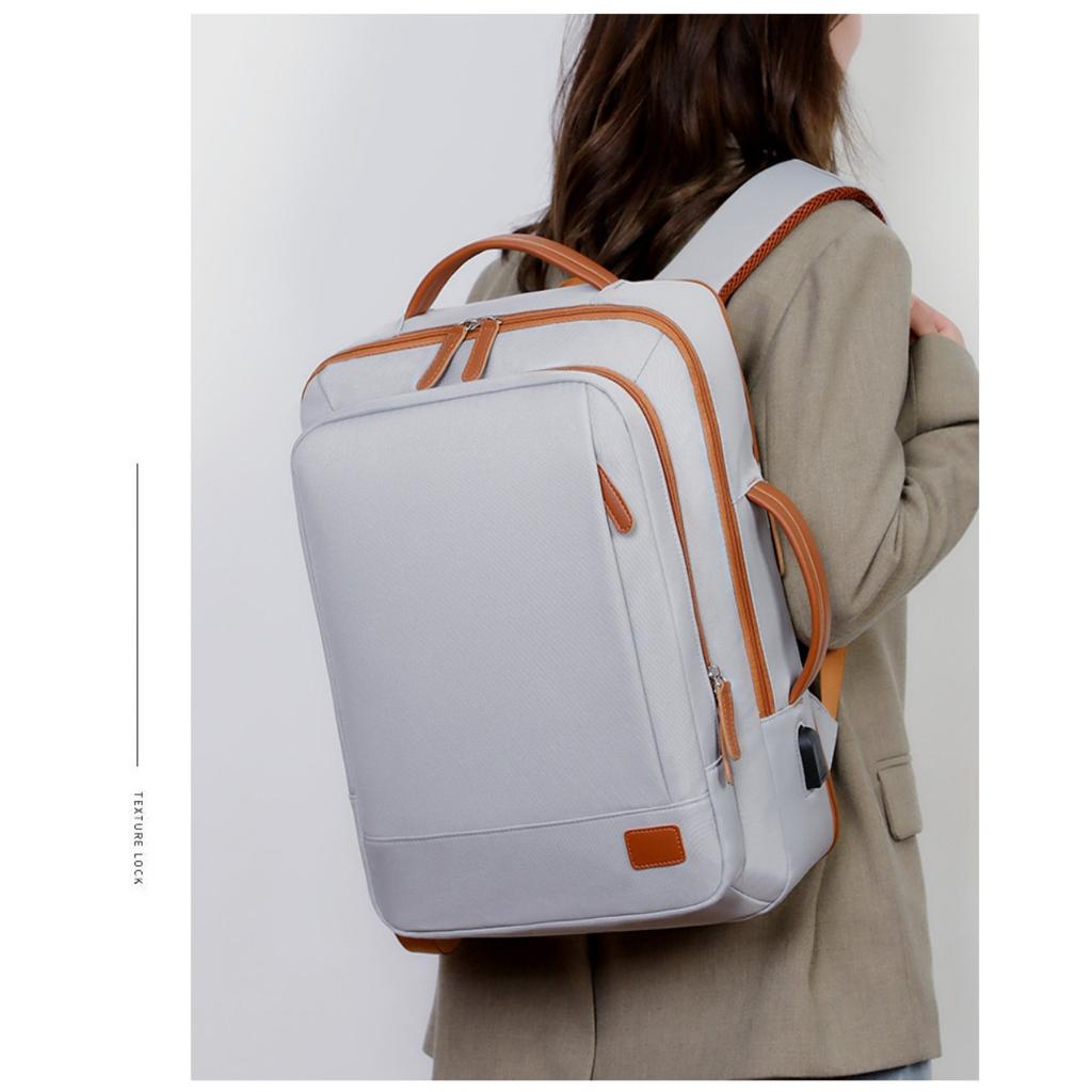 Large Capacity, Backpack, Leisure Travel Bag, Dry Wet Separation, Backpack, Expandable, Sports Bag, Business Trip Computer Bag