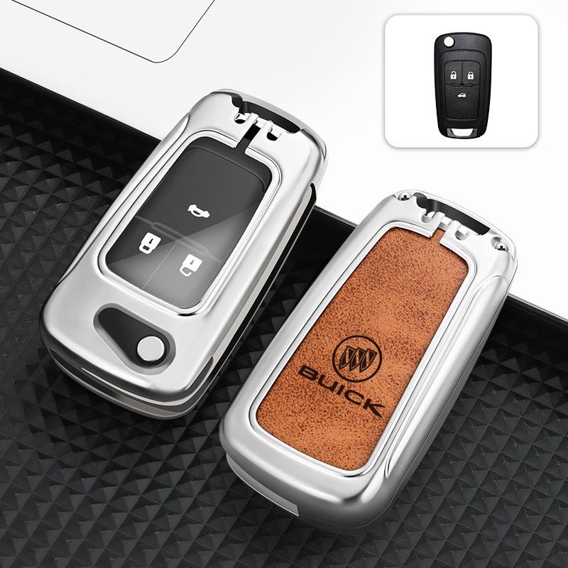 2021 Buick Key Cover for Excelle, Regal, Envision, LaCrosse, Verano – Men's High-Grade Shell Bag