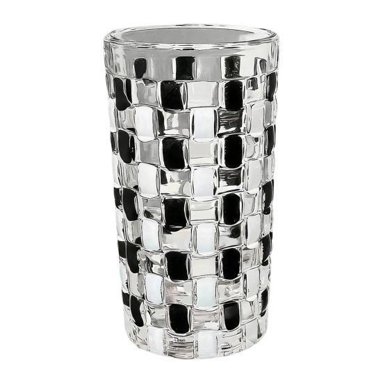 Multicolor Mosaic Glass Water Cup Tea Coffee Stained Glass Design Water Bottle Dining Table Accent Decorative Drinkware