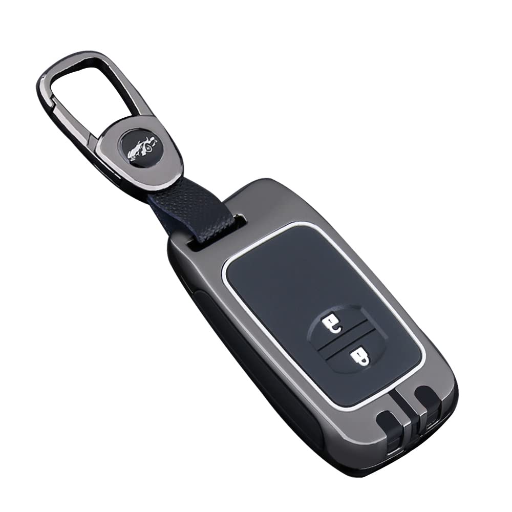 Key Case for Toyota Smart Key Case Key Cover Zinc Alloy Silicone Toyota Specially Designed Key Holder Compatible with OLD TOYOTA Key Case Aqua/86/Mark