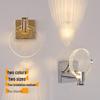 Nordic Luxury Crystal Wall Lamp for Bedroom, Living Room, Hallway, or Dressing Table