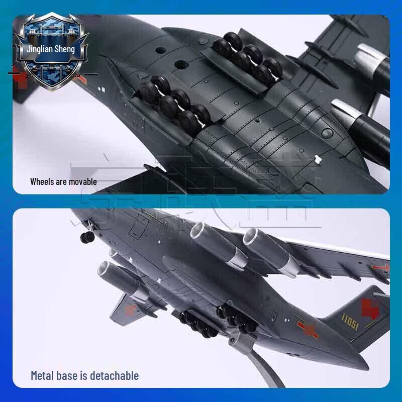 Y-20 Transport Aircraft 1:100 Scale Alloy Model