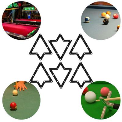 Dreieck Billard Placer Aufkleber Wiederverwendbare Billard Rack Folie Lustige Spielteile