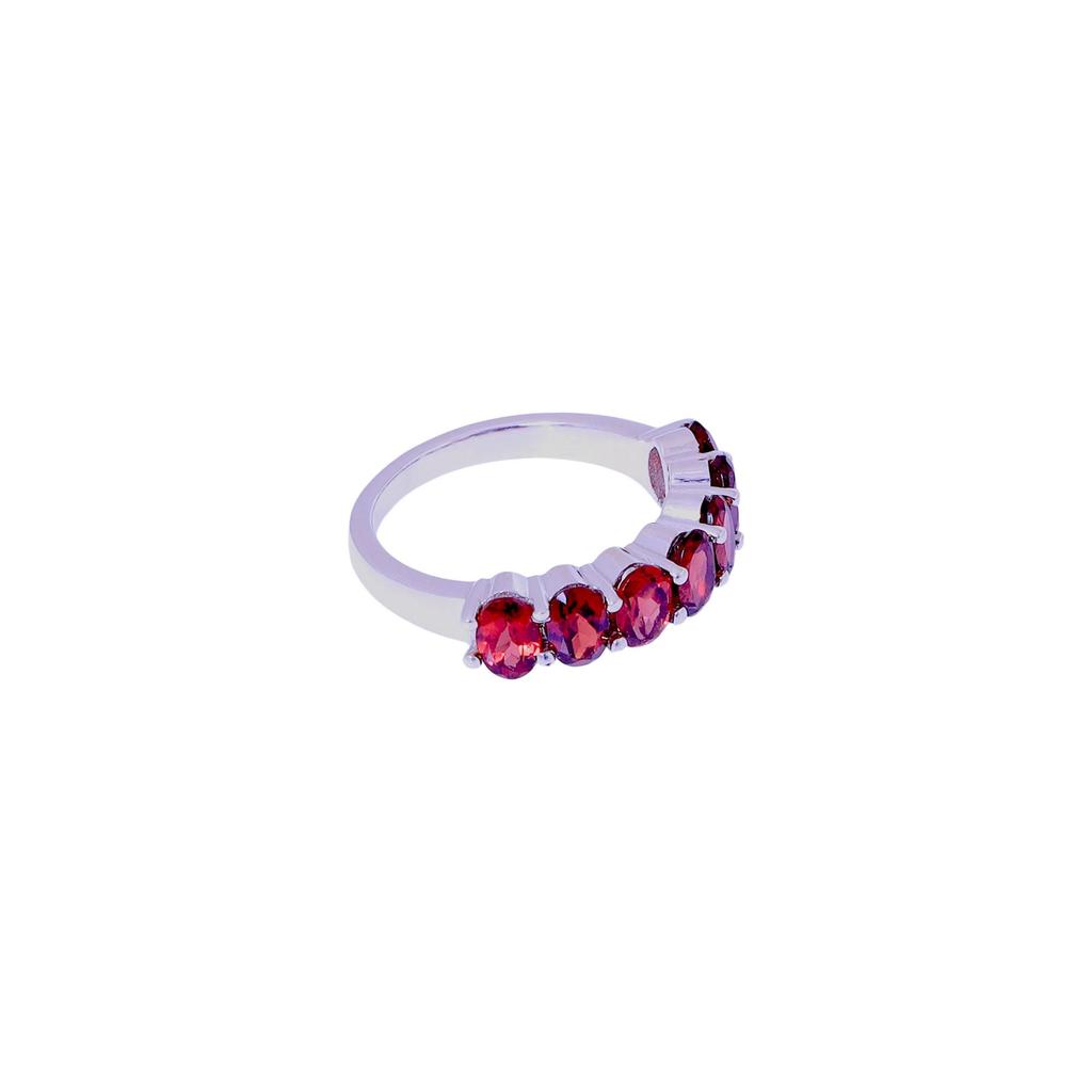 7 Chakra Gemstone Ring: Handmade 925 Sterling Silver Spiritual Jewelry